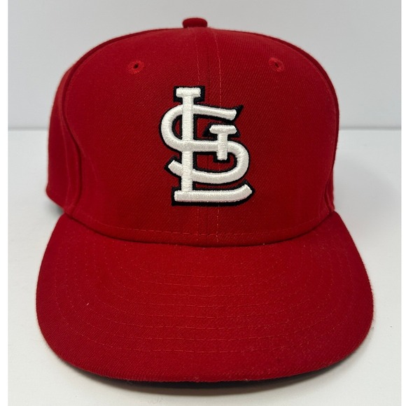 New Era Other - New Era 59FIFTY St Louis Cardinals Fitted Hat Red MLB On Field Cap Size 6 3/4 B6